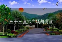 三十三度六广场舞背面