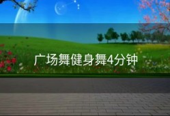 广场舞健身舞4分钟