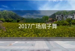 2017广场扇子舞