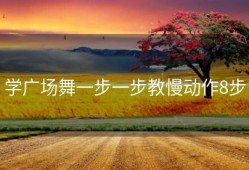 学广场舞一步一步教慢动作8步