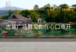 古装广场舞爱你在心口难开