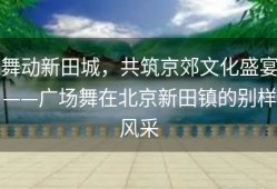 舞动新田城，共筑京郊文化盛宴——广场舞在北京新田镇的别样风采