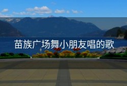 苗族广场舞小朋友唱的歌