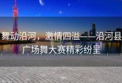 舞动沿河，激情四溢——沿河县广场舞大赛精彩纷呈