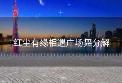 红尘有缘相遇广场舞分解