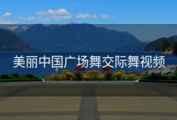 美丽中国广场舞交际舞视频