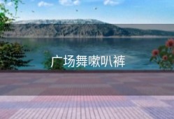 广场舞嗽叭裤