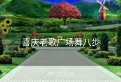 喜庆老歌广场舞八步