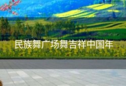 民族舞广场舞吉祥中国年