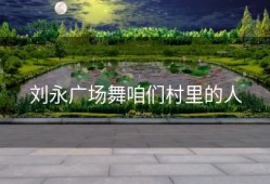 刘永广场舞咱们村里的人