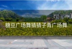 糖豆广场舞猜猜子青广场舞