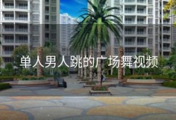 单人男人跳的广场舞视频