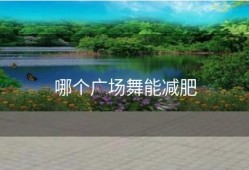 哪个广场舞能减肥