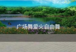 广场舞爱火自由舞