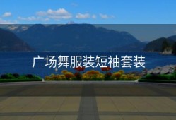 广场舞服装短袖套装