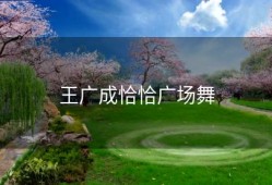 王广成恰恰广场舞