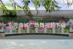 东莞南城广场舞视频下载