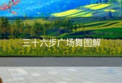 三十六步广场舞图解