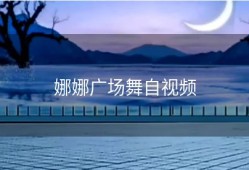 娜娜广场舞自视频