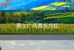 男士广场舞东方红