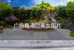 广场舞海边美女图片