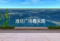 潍坊广场舞天路