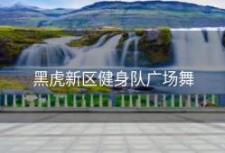 黑虎新区健身队广场舞