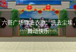 六哥广场舞冼衣歌：洗去尘埃，舞动快乐