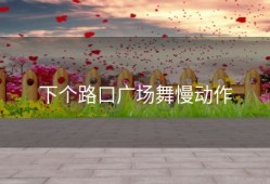 下个路口广场舞慢动作