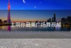 主啊你最美广场舞视频