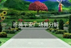 祈祷平安广场舞分解