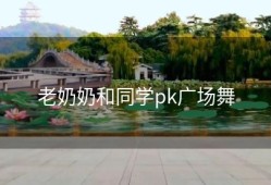 老奶奶和同学pk广场舞