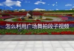 怎么利用广场舞拍段子视频