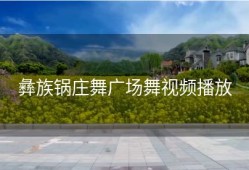 彝族锅庄舞广场舞视频播放