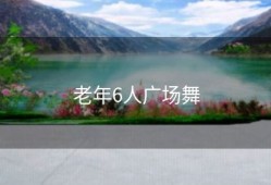 老年6人广场舞