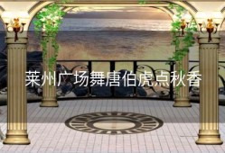 莱州广场舞唐伯虎点秋香