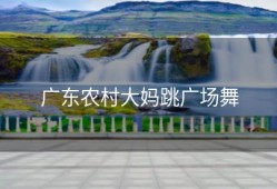 广东农村大妈跳广场舞