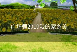 广场舞2019我的家乡美