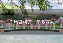 广场舞相恋一年多双人