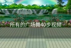 所有的广场舞40步视频