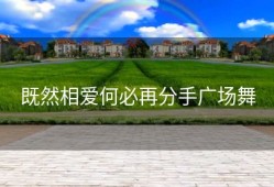 既然相爱何必再分手广场舞