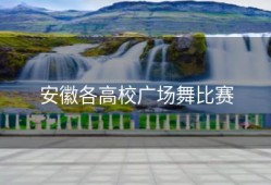 安徽各高校广场舞比赛