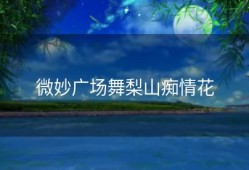 微妙广场舞梨山痴情花