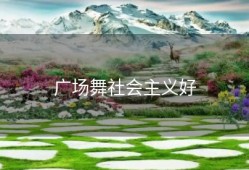 广场舞社会主义好