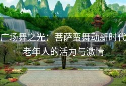 广场舞之光：菩萨蛮舞动新时代老年人的活力与激情