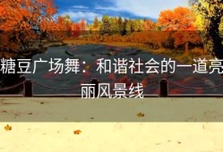 糖豆广场舞：和谐社会的一道亮丽风景线