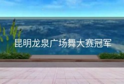 昆明龙泉广场舞大赛冠军