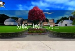 分解广场舞三月三