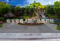 抱宝宝看人跳广场舞视频