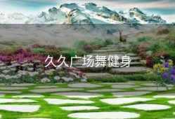 久久广场舞健身